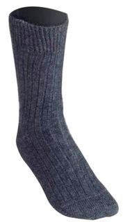 Rib Sock in NZ Possum Merino Silk McDONALD/634