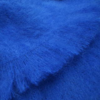 MASTERWEAVE WINDERMERE Mohair Throws * COBOLT BLUE