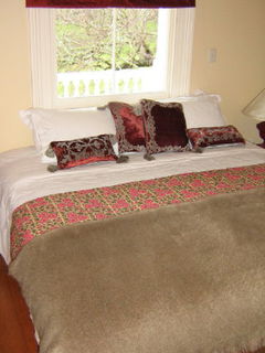 COFFEE / NZ Mohair Throw Blanket Winter/Weight