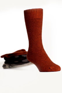 Dress Socks in NZ Possum Merino Silk KORU/K070