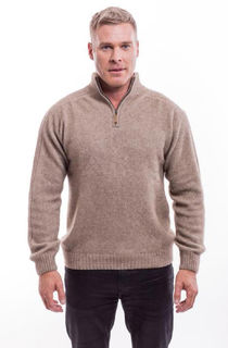 Cable Jersey in NZ Possum Merino Silk McDONALD/6117