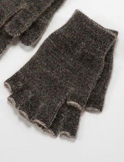 Thermal Fingerless Gloves NZ Possum Merino NW5041/NOBLE WILDE
