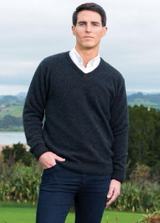 Special Clearance > KORU K0841 ~ V Neck Jumper in Espresso XL