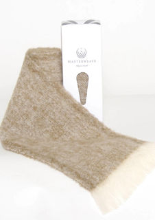 Masterweave Alpaca Scarf ~ Pumice