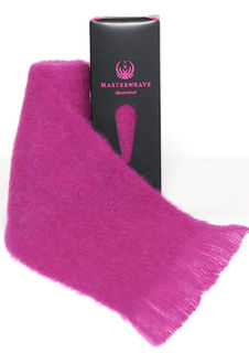 Masterweave Alpaca Scarf ~ Fuchsia