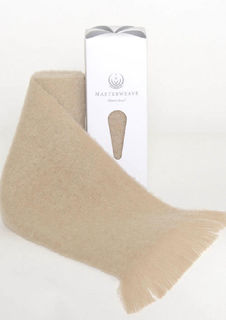 Masterweave Alpaca Scarf ~ Fawn