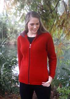 Aroha Jacket in Possum Merino LOTHLORIAN/9837