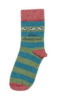 Kid's Sheep Socks Possum Merino NX743/Native World