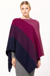 Ombre Poncho in Possum Merino Silk McDONALDS/5010