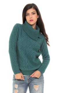 Cable Jumper in Possum Merino Silk KORU/K0529
