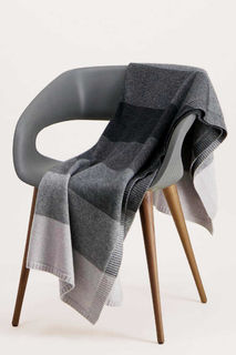 HERITAGE OMBRE THROW in Possum Merino Silk McDonald/5020