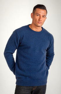 Crew Neck Jumper Possum Merino Silk KORU/K0840