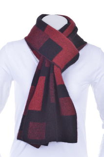 Jacquard Scarf Possum Merino Silk McDONALD/6135