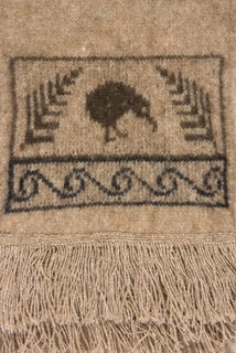 Kiwi Scarf in NZ Possum Merino Silk KORU/K0129
