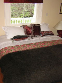CHOCOLATE / NZ Mohair Throw Blanket Winter/Weight