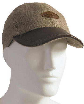 Lambskin Leather Peak Cap Possum Merino Silk McDONALD/607