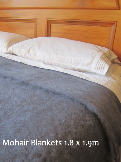 MOHAIR BLANKET 1.8x1.9m or 72 x 72