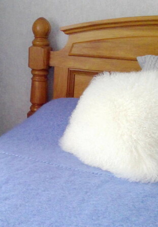 NZ MOHAIR QUEEN THROW BLANKET 2.25m x 1.8m or 5 Colour choice