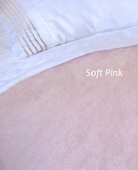 Heirloom Weavers NZ Soft Pink Mohair Blanket