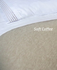 Heirloom Weavers NZ Soft Coffee Mohair Blanket
