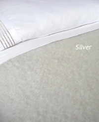 Heirloom Weavers NZ Silver Mohair Blanket