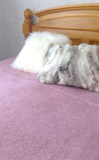MOHAIR BLANKET 220cm x 250cm a great fit for a KING or QUEENSIZE BED